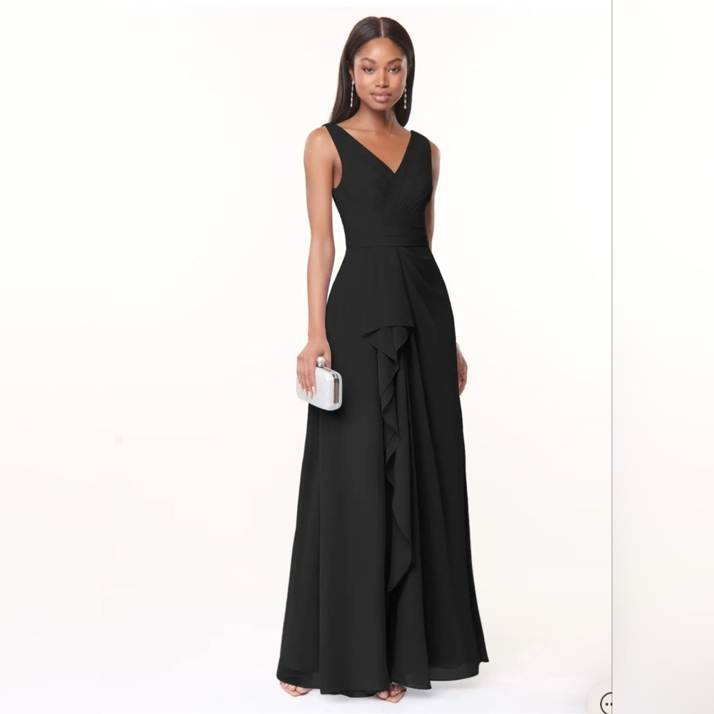 Azazie Julianna Black Gown